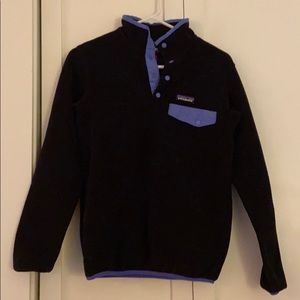 Patagonia button up fleece synchilla